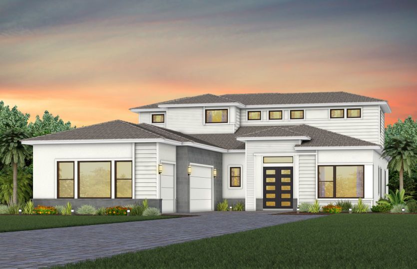 Exterior MD3 with stone