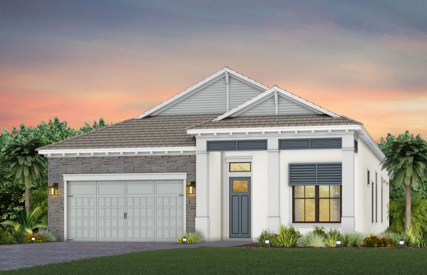Exterior CO3 with stone