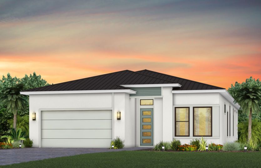 Exterior MD3 with metal roof