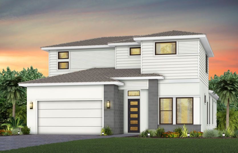 Exterior MD3 with stone