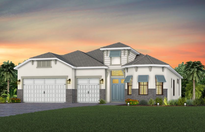 Exterior CO3 with stone