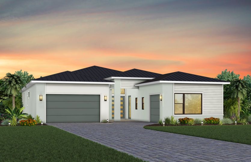 Exterior MD3 with metal roof