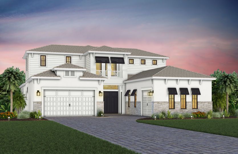Exterior CO3 with stone