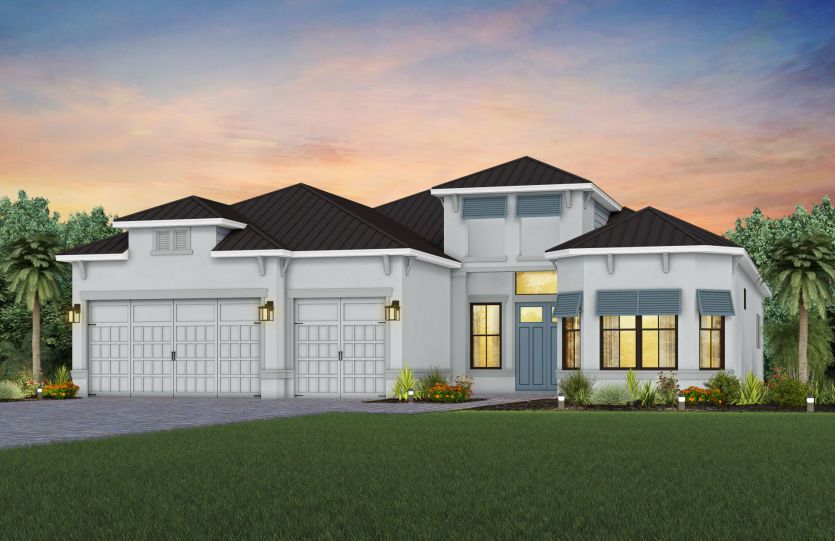 Exterior CO3 with metal roof