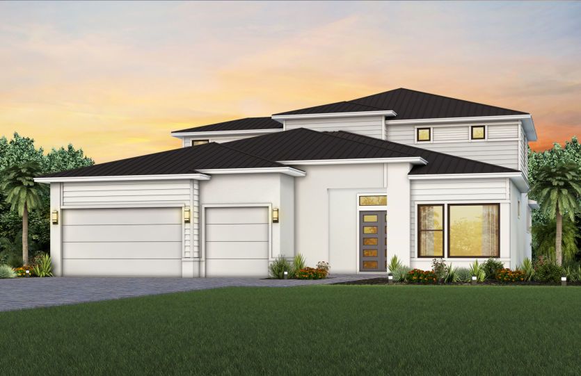 Exterior MD3 with metal roof