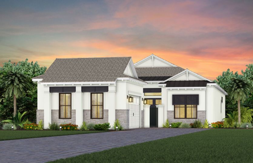Exterior CO3 with stone