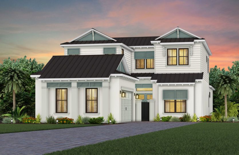 Exterior CO3 with metal roof