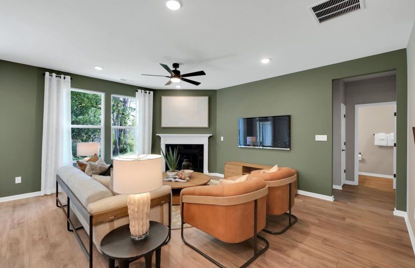 Continental floor plan