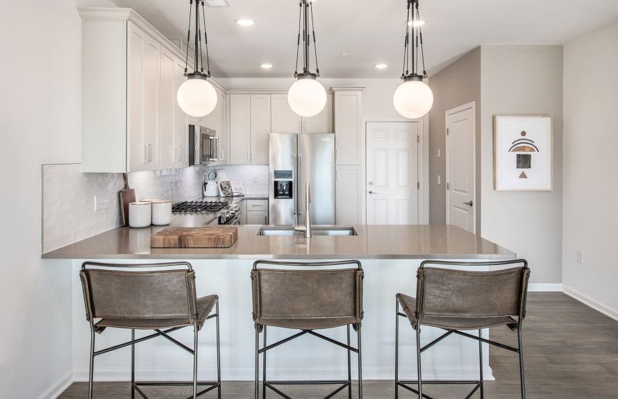 Spacious kitchen