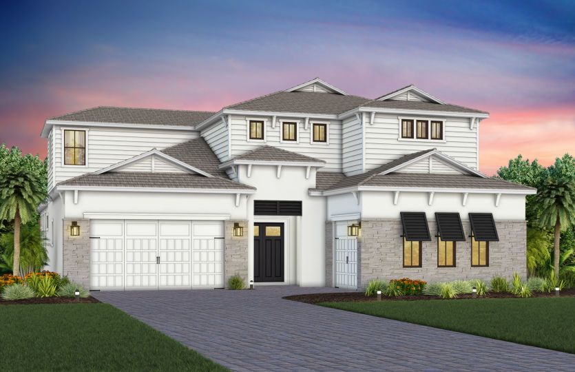 Exterior CO3 with stone