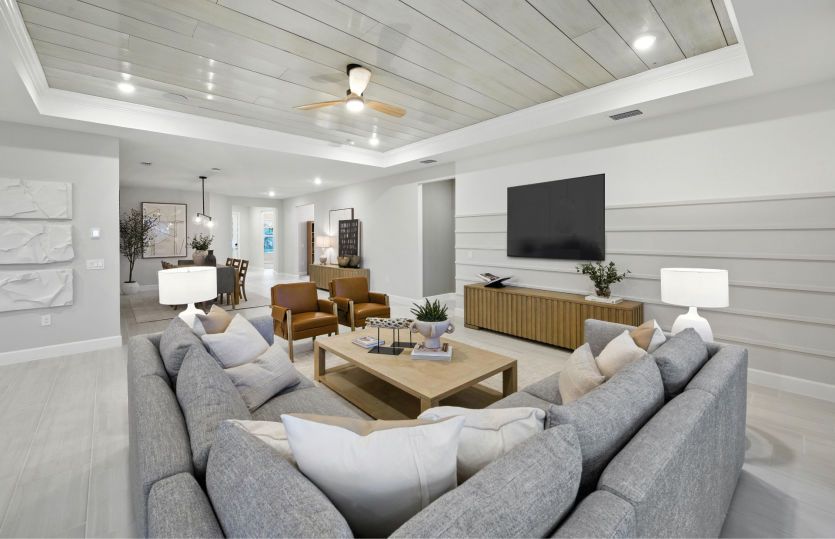 Bright and open gathering room