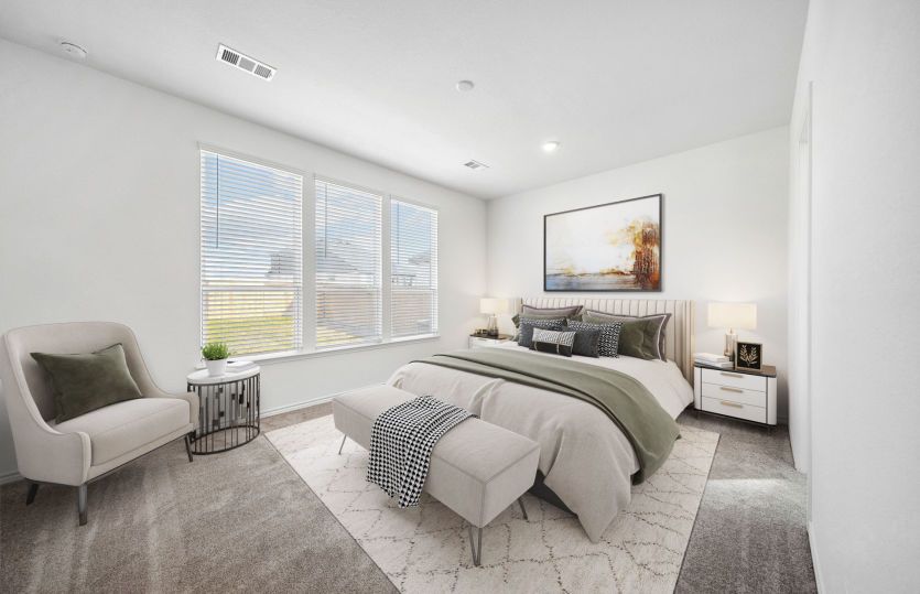 Virtually Staged Owner's Suite