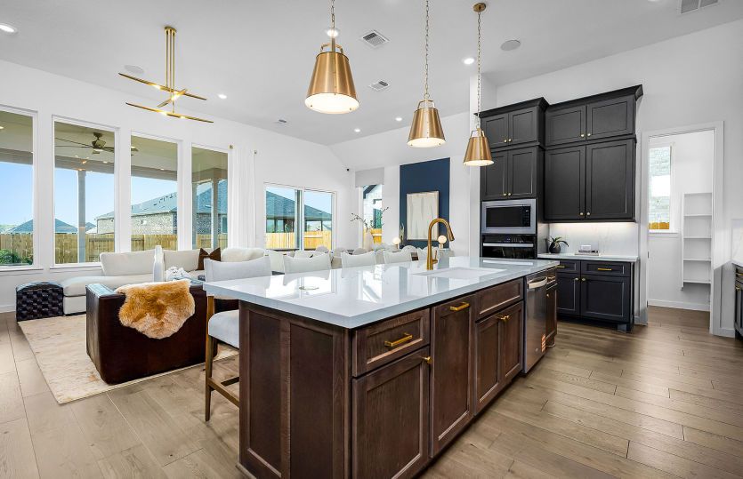Kitchen Overlooking Gathering Room