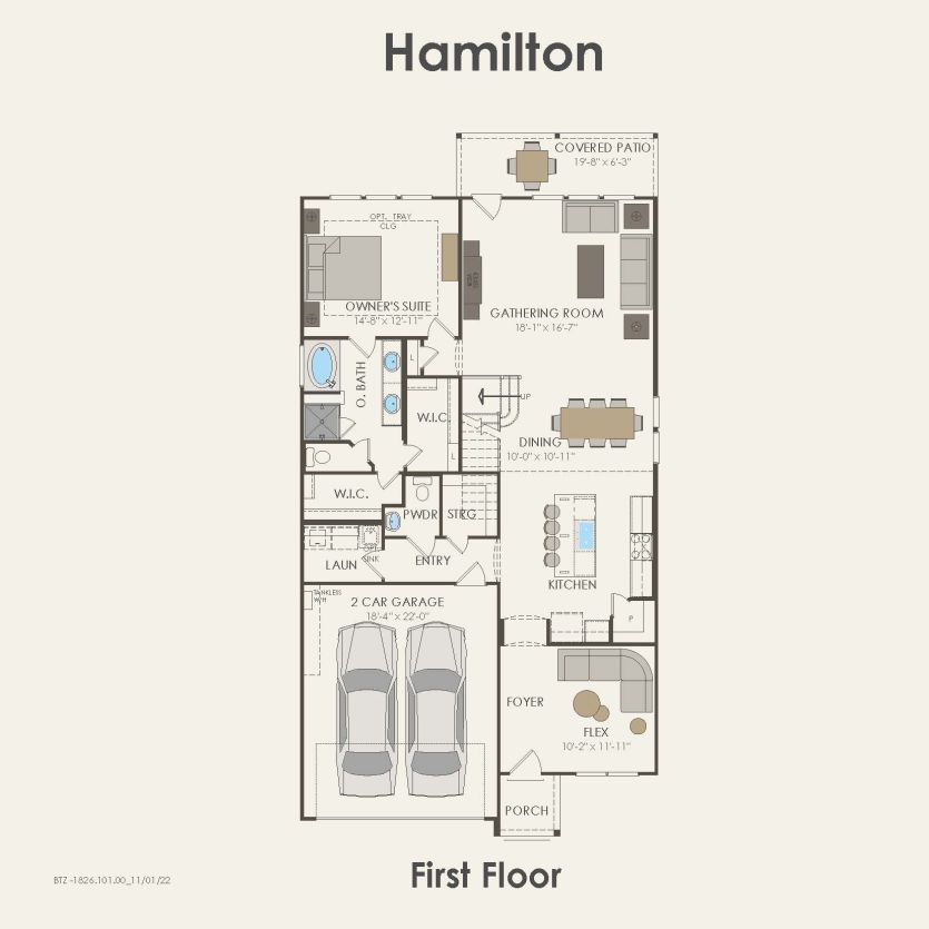 First Floor 4 br / 3 ba