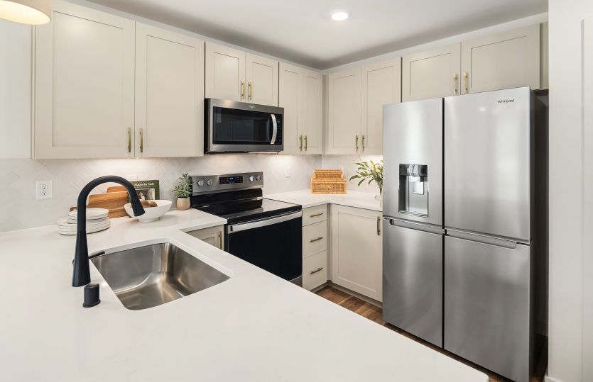 Abundance of Kitchen Storage