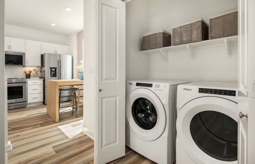 Designated Laundry on Main Living