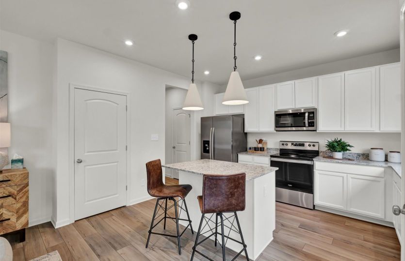 Kitchen with Island Seating - Model Representation
