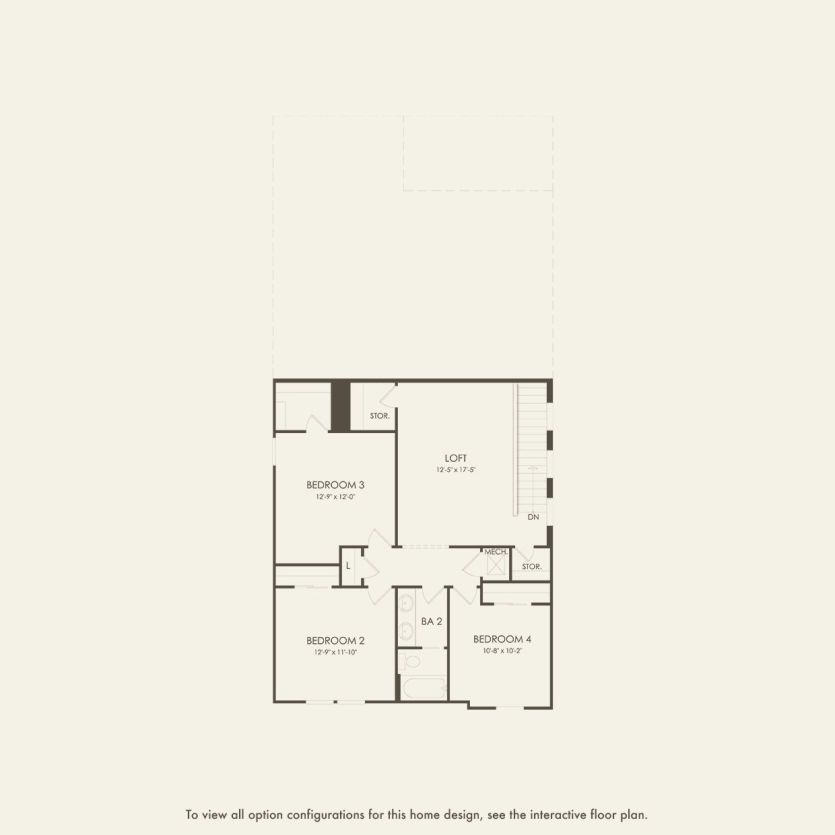 Second Floor 4 br / 2.5 ba