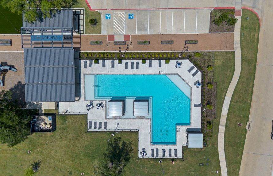 Large community pool