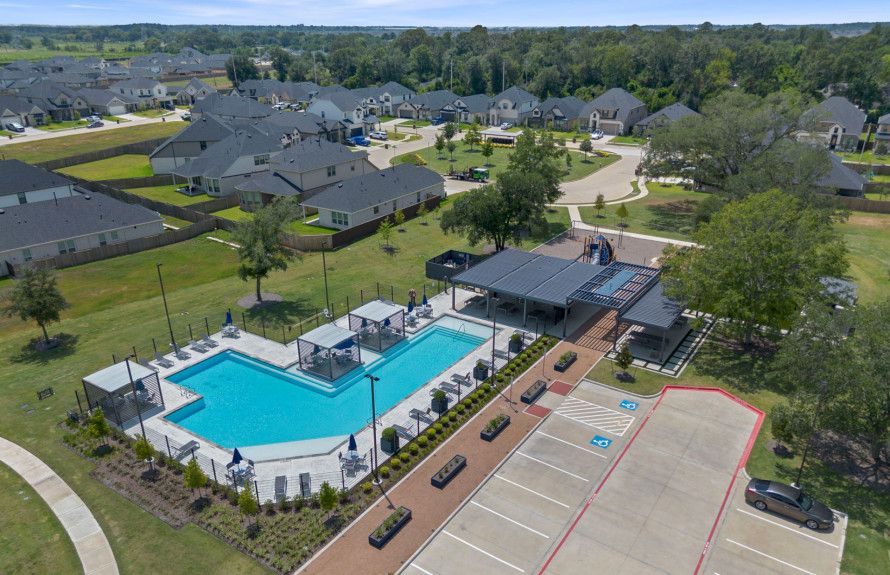 Large community pool