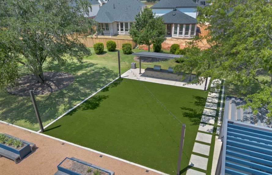 Community event lawn