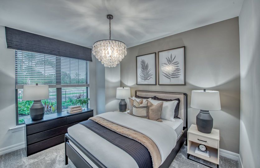 Secondary bedroom located at the front of the home