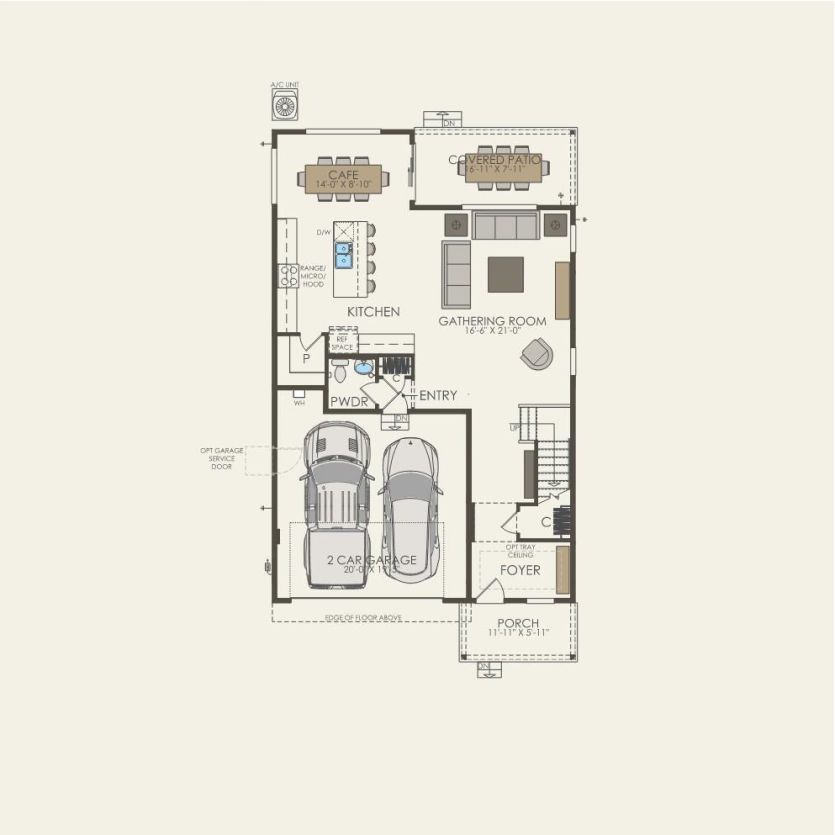 First Floor 3 br / 2.5 ba