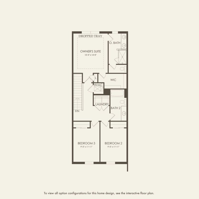 Second Floor 3 br / 2.5 ba