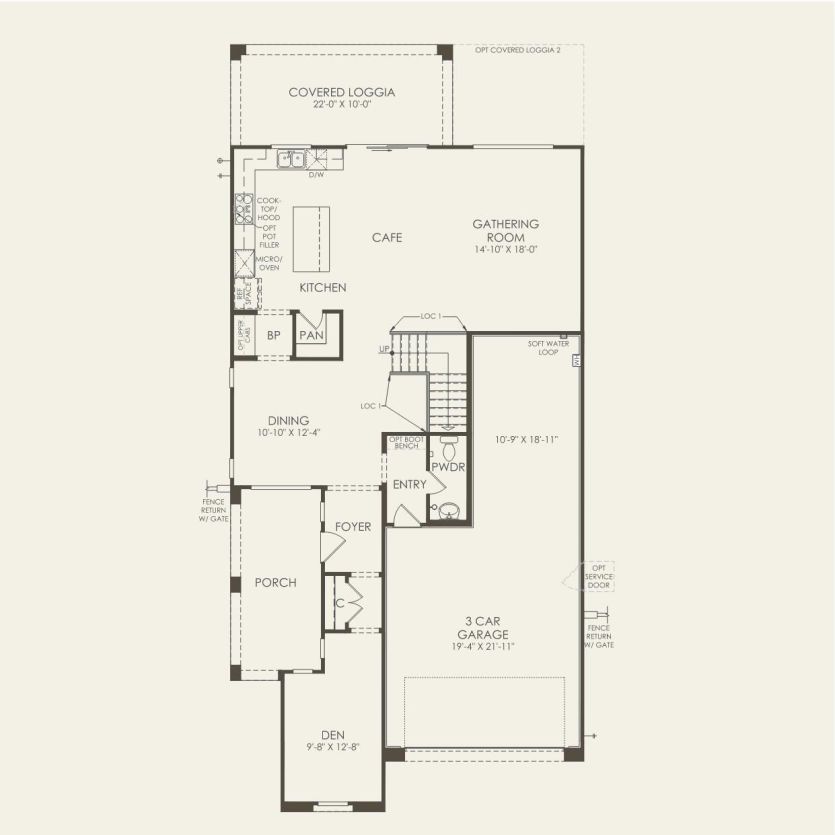 First Floor 3 br / 2.5 ba