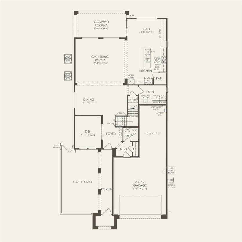 First Floor 4 br / 2.5 ba