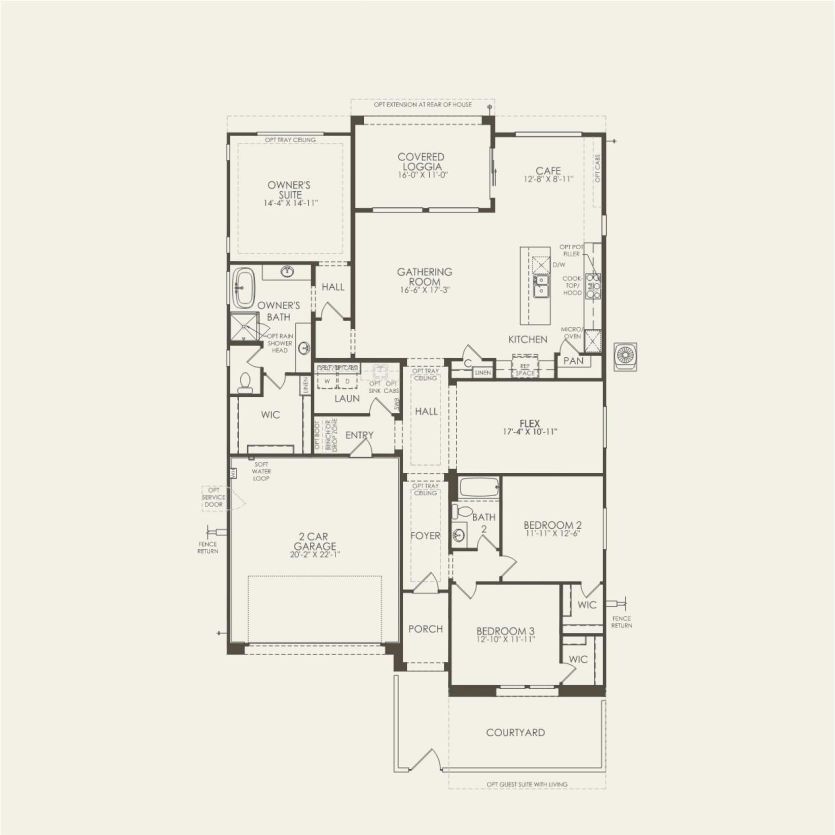 First Floor 2 br / 2 ba