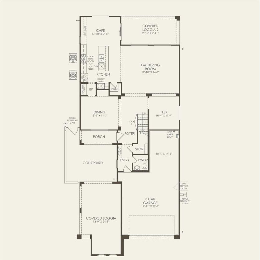 First Floor 4 br / 3.5 ba