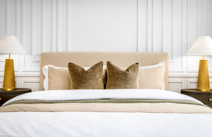 Inviting secondary bedrooms
