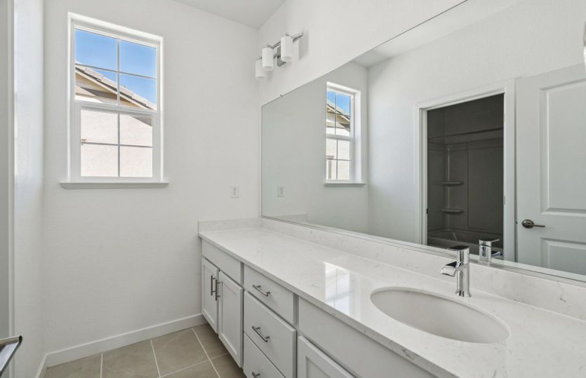 Upstairs bathroom