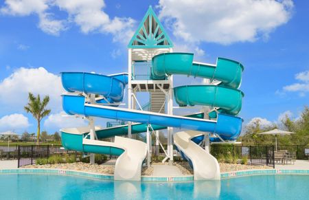 Dual Water Slide