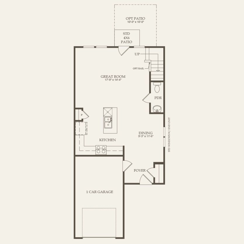 First Floor 3 br / 2.5 ba