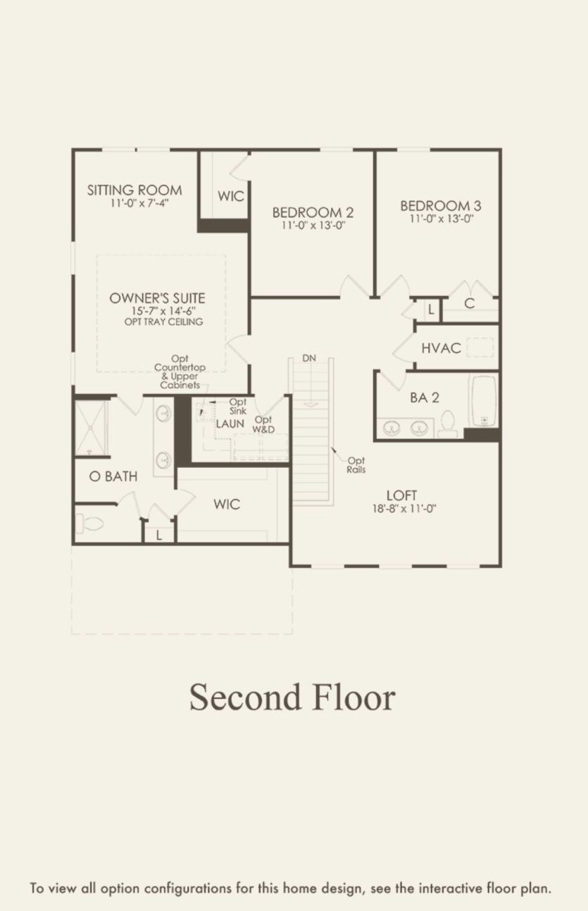 Second Floor 3 br / 2.5 ba