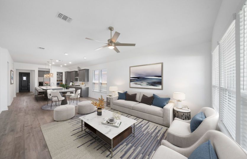 Virtually Staged Living