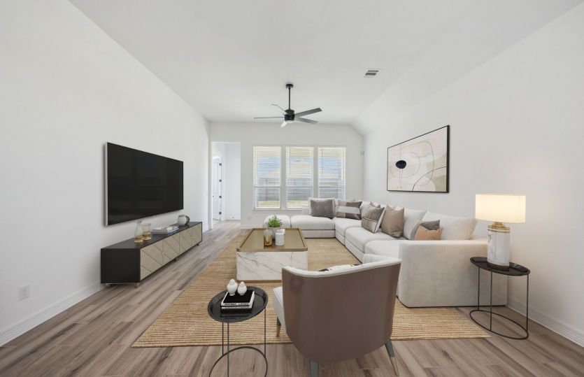 Staged Gathering Room