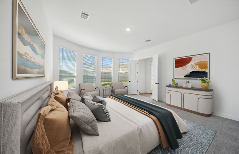 Staged Owners Suite