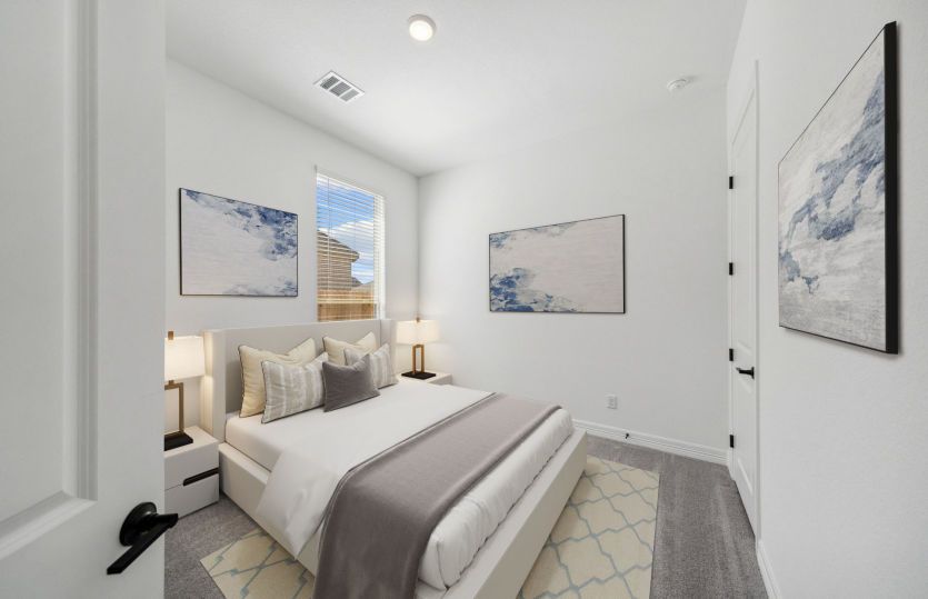 Staged Bedroom