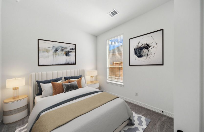 Staged Bedroom