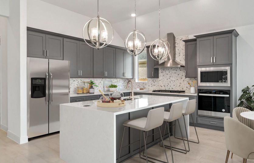 Virtually Staged Kitchen