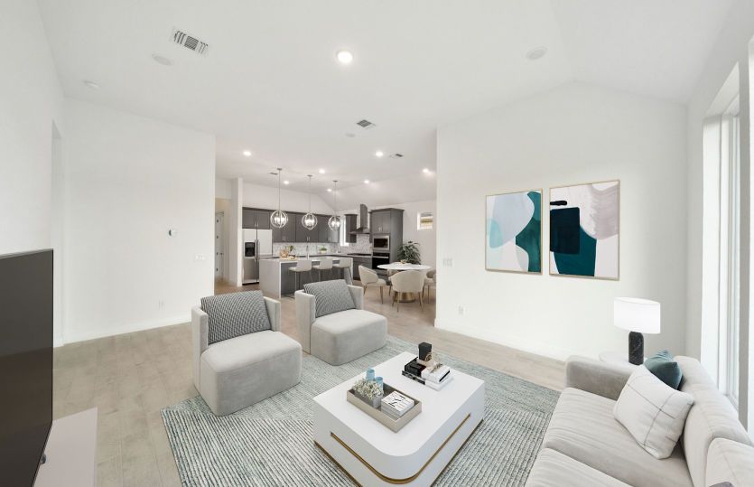Virtually Staged Living