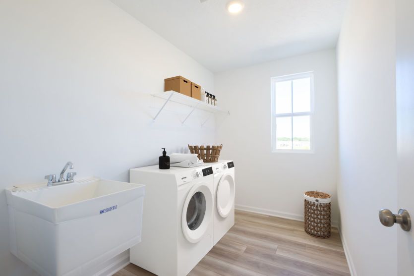 Laundry Room just Steps Away