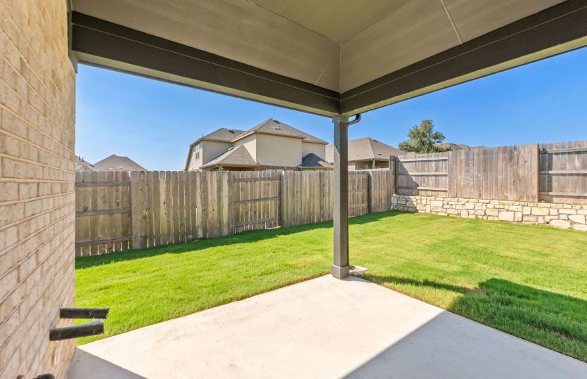 Covered Back Patio