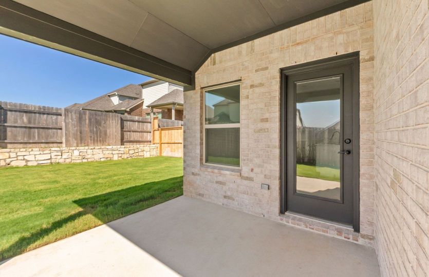 Covered Back Patio