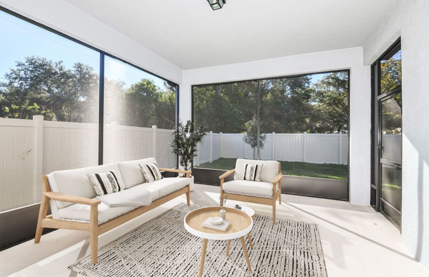 Included Covered Lanai