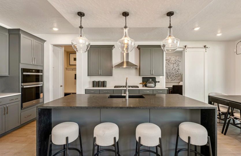 Modern Kitchen with Designer Finishes