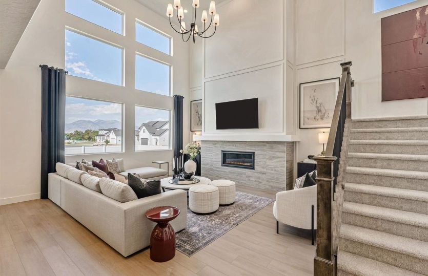 Gathering Room with Large Open Windows